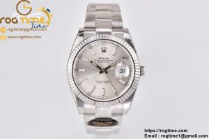 DateJust 126334 904L SS Clean Factory Best Edition Silver Dial on Oyster Bracelet S3235