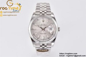 DateJust 126334 904L SS Clean Factory Best Edition Silver Dial on Jubilee Bracelet S3235