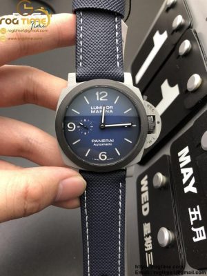 PAM 1663 Carbotech VSF 1:1 Best Edition Blue Dial on Blue Kevlar Composite Strap P.9010