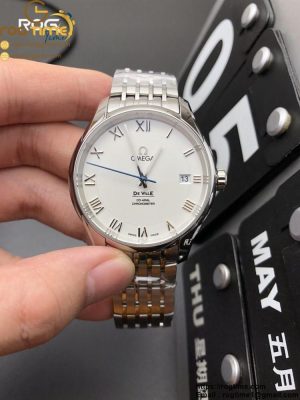 De Ville Hour Vision 41mm SS VSF 1:1 Best Edition White Dial on SS Bracelet A8500