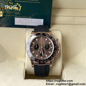 Daytona 116515 BTF 1:1 Best Edition 904L Steel Brown Dial  on Oysterflex Strap Asia 4130