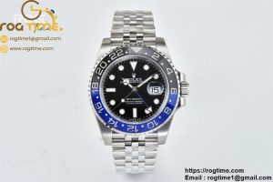 GMT-Master II 126710 BLNR Black/Blue Ceramic 904L Steel Clean Factory Best Edition on Jubilee Bracelet VR3186 CHS