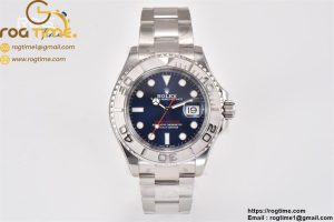 Yacht-Master 126622 Clean Factory 1:1 Best Edition 904L Steel Blue Dial on SS Bracelet VR3235