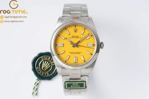 KING Factory Oyster Pert 41mm 124300 Oys SS/SS Yellow VR3230