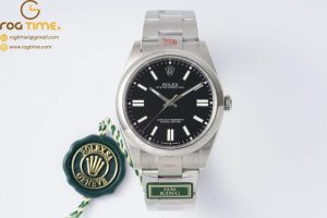 KING Factory Oyster Pert 41mm 124300 Oys SS/SS Black VR3230