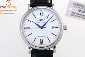 V7F Portofino Automatic 40mm SS/LE Wht/Blk Stk