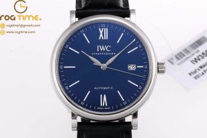 Portofino Automatic 40mm SS/LE Blue/Wht Stk ZF A9019