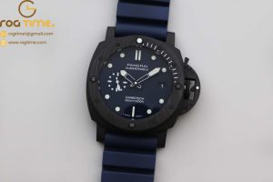 PAM1232 Carbotech VSF 1:1 Best Edition on Blue Rubber Strap P900
