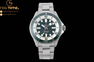 Superocean 44mm Green TF 1:1 Best Edition Green Dial on SS Bracelet A2824