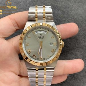 Tudor Royal  SS/YG Bezel V7F 1:1 Best Edition Grey Dial on SS/YG Bracelet A2834
