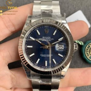 DateJust 41 126334 904L SS VSF 1:1 Best Edition Blue Dial on Oyster Bracelet VS3235