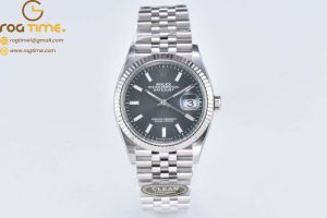 DateJust 36 SS 116234 CLEAN 1:1 Best Edition 904L Steel Green Sundust Dial on Jubilee Bracelet VR3235