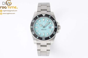 Submariner DIW Sandblasted VSF 1:1 Best Edition Tiffany Blue Dial on SS Bracelet VS3135