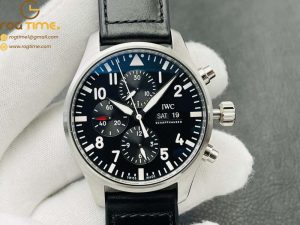 Pilot Chrono IW377726 ZF SS Black Dial 7750
