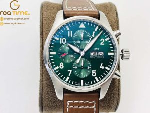 Pilot Chrono IW377726 Edition Racing ZF SS Green Dial 7750