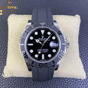 Yacht-Master 42mm 226659 Clean Factory Best Edition 3D Black Ceramic Bezel on Oysterflex Strap VR3235