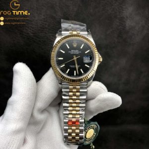 DateJust 41 126333 904L SS/YG VSF 1:1 Best Edition Black Dial on Oyster Bracelet VS3235