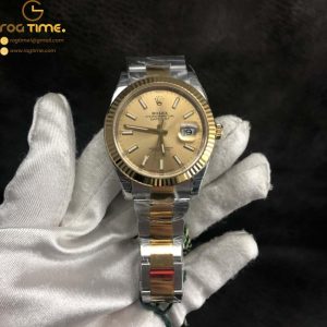 DateJust 41 126333 904L SS/YG VSF 1:1 Best Edition Gold Dial on Oyster Bracelet VS3235