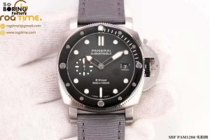 PAM1288 Y VSF 1:1 Best Edition Gray Dial on Gray Nylon Strap P900