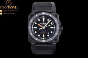 BR136A - Bell Ross BR03-92 Diver 42mm PVD/RU Black WMF MY9015