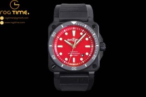 BR136C - Bell Ross BR03-92 Diver 42mm PVD/RU Red WMF MY9015