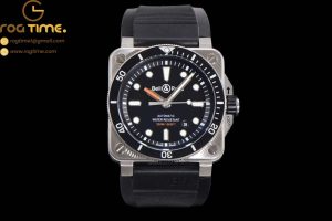 BR135A - Bell Ross BR03-92 Diver 42mm SS/RU Black WMF MY9015