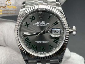 DateJust 36 SS 126234 VSF 1:1 Best Edition 904L Steel Gray Wimbledon Dial on Jubilee Bracelet VS3235