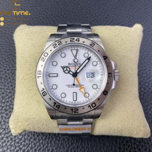Explorer II 42mm 226570 904L SS JVSF 1:1 Best Edition White Dial on SS Bracelet VR3285