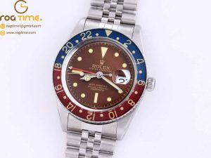 ROLGMT0217 - GMT Master 6542 Pepsi Jub SS/SS Blk A2836