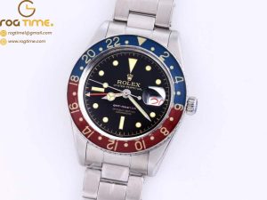 ROLGMT186A - GMT Ref.6542 Vintage Red/Blue SS/SS Blk Asia 2836