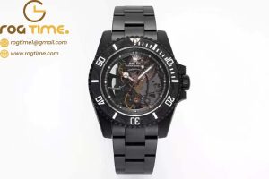 Andrea Pirlo Project PVD Skeleton Submariner SS VRF Best Edition on SS Bracelet SA3130