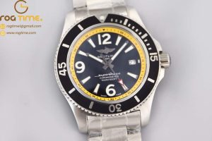 Superocean Automatic 44 TF SS Black & Yellow Dial 2824
