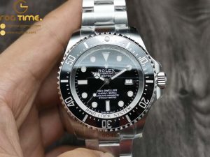 DeepSea Dweller 126660 SS/SS Black JVS VR3235