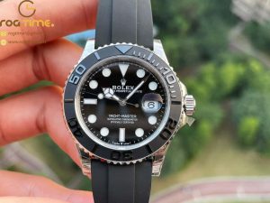 Yacht-Master 42mm 226659 VSF 1:1 Best Edition 3D Black Ceramic Bezel on Black Rubber Strap VS3235
