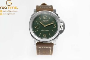 PAM911 Luminor Marina 44mm SS/LE Grn HWF A6497