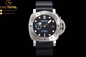 PAM1229 TTF 1:1 Best Edition Black Dial on Rubber Strap P9010