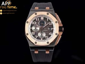 Audemars Piguet - Royal Oak Offshore 44mm Ceramic/RU RG Markers APF A3126
