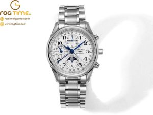 Master Collection Moonphase Chrono GLF SS White Dial 7751