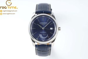 Master Power Reserve SS APSF 1:1 Best Edition Blue Dial on Blue Leather Strap AL602