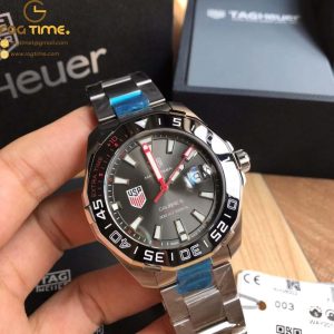 Original Factory Tag Heuer - Aquaracer Premier League SS/SS Grey Swiss