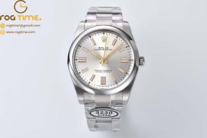 Oyster Perpetual 124300 41mm Clean Factory 1:1 Best Edition 904L Steel Silver Dial VR3230