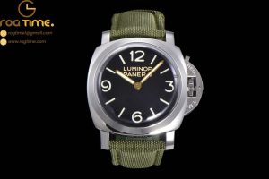 Panerai - PAM606 Luminor 47mm Black Dial SS/NY HWF A3000