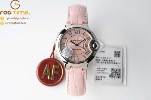 Cartier – Ballon Bleu De Cartier 33mm SS/LE Pink Dial AF NH05