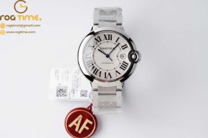 Cartier – Balon Bleu De Cartier 42mm SS/SS White Dial AF A2824