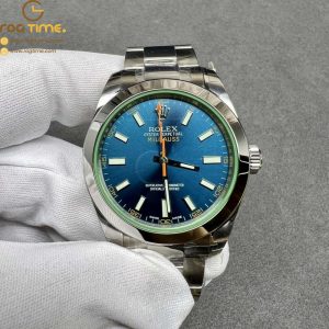 Milgauss 116400 GV 904L Steel JVS 1:1 Best Edition Blue Dial on Bracelet SA3131