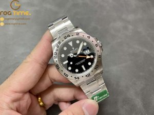 Explorer II 42mm 226570 904L SS JVSF 1:1 Best Edition Black Dial on SS Bracelet VR3285