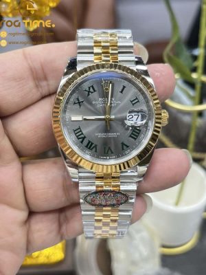 Datejust 126333 41mm Jub YG/SS Grey/Rmn Clean VR3235
