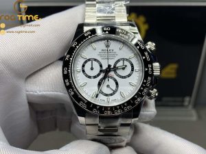 Daytona 126500LN 40mm SS/SS White Dial Clean SH4131 Super Clone