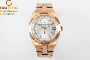 Overseas 4500V 41mm RG/RG White Dial 8F A5100