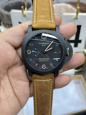 PAM 441 VSF 1:1 Best Edition Black Dial on Brown Asso Strap P.9011